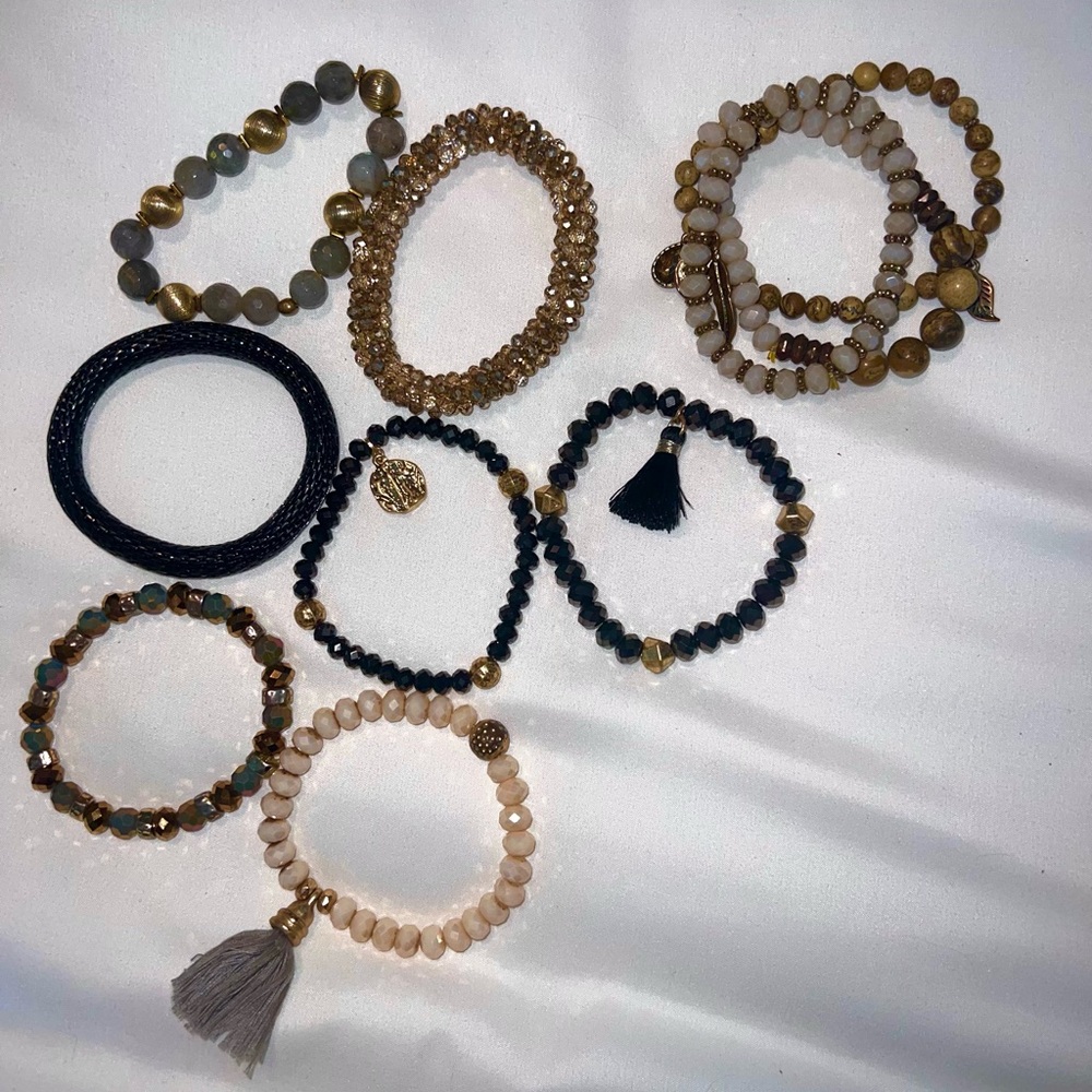 Beaded bracelets - Picture 2 of 2